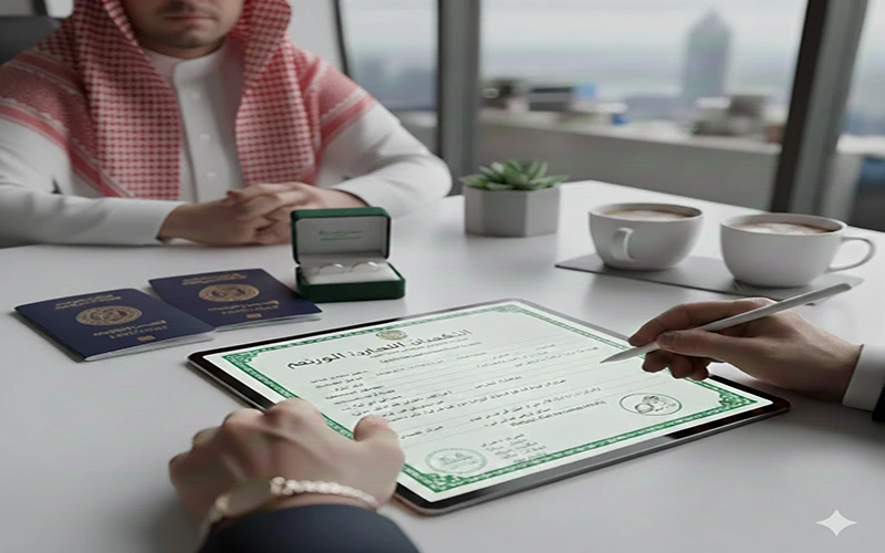 طريقة زواج السعودي من أجنبية