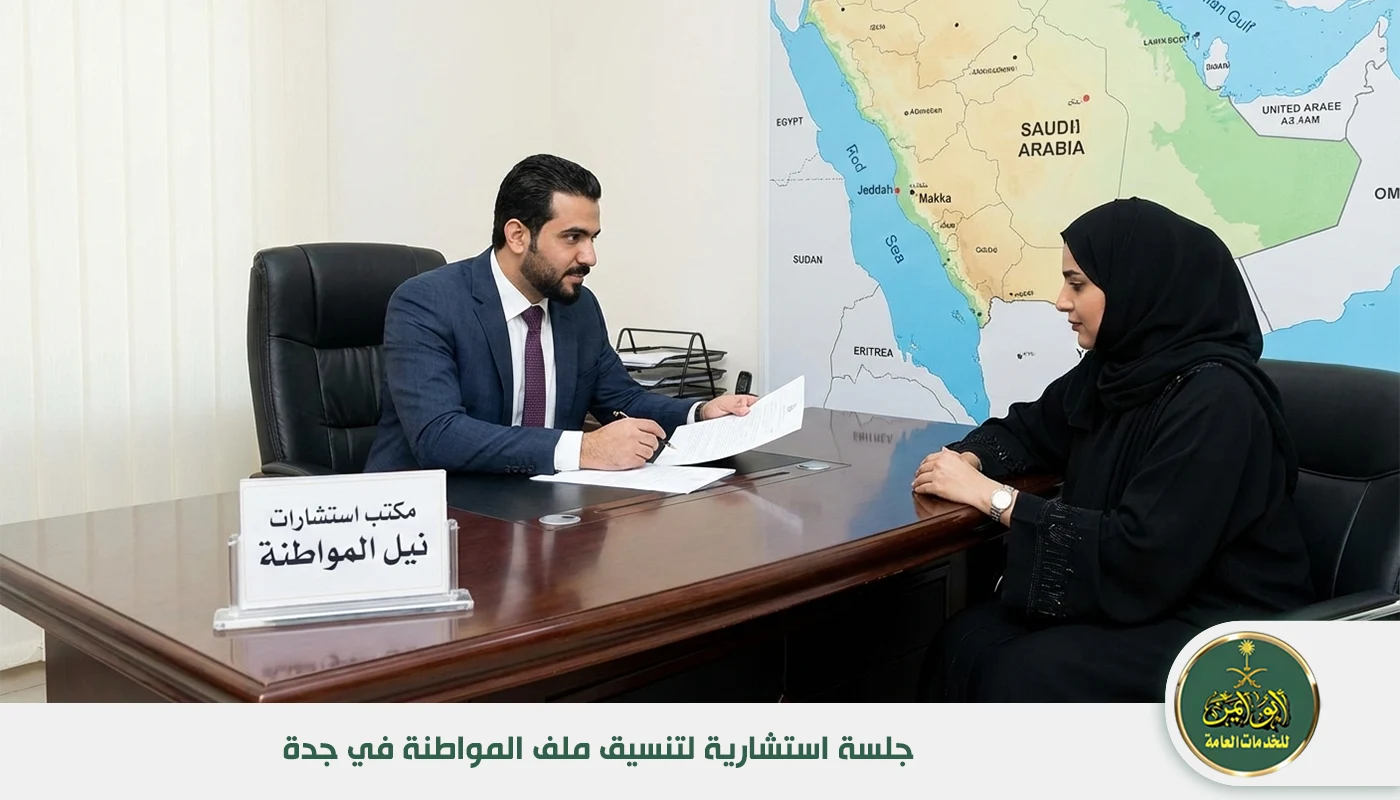 جلسة استشارية لتنسيق ملف المواطنة في جدة , تنسيق ملفات الكفاءات لنيل المواطنة السعودية