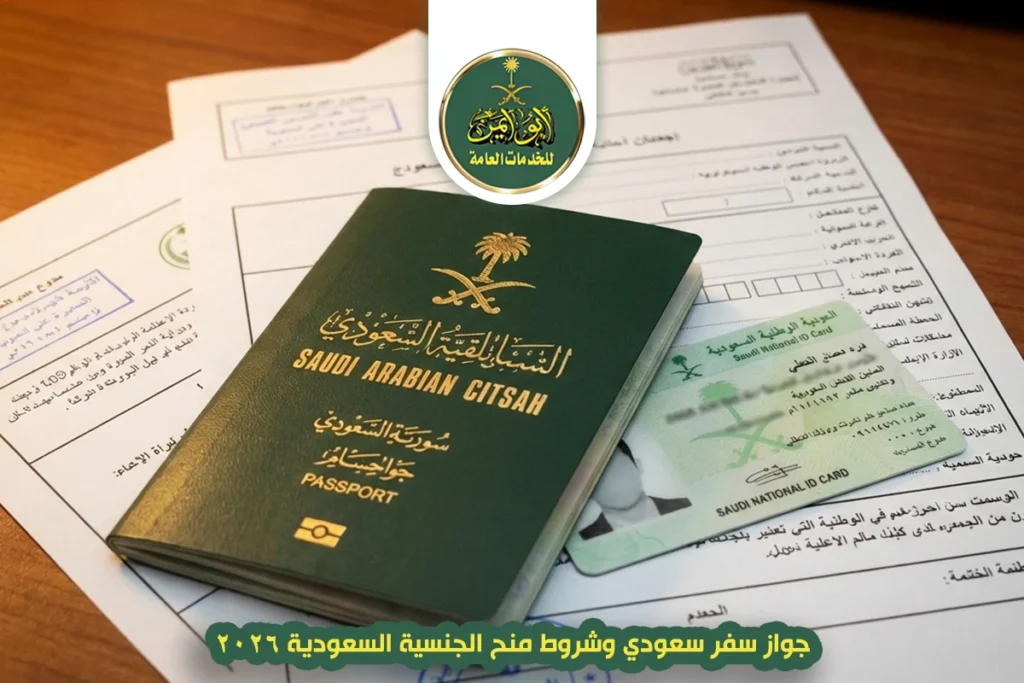جواز سفر سعودي وشروط منح الجنسية السعودية 2026