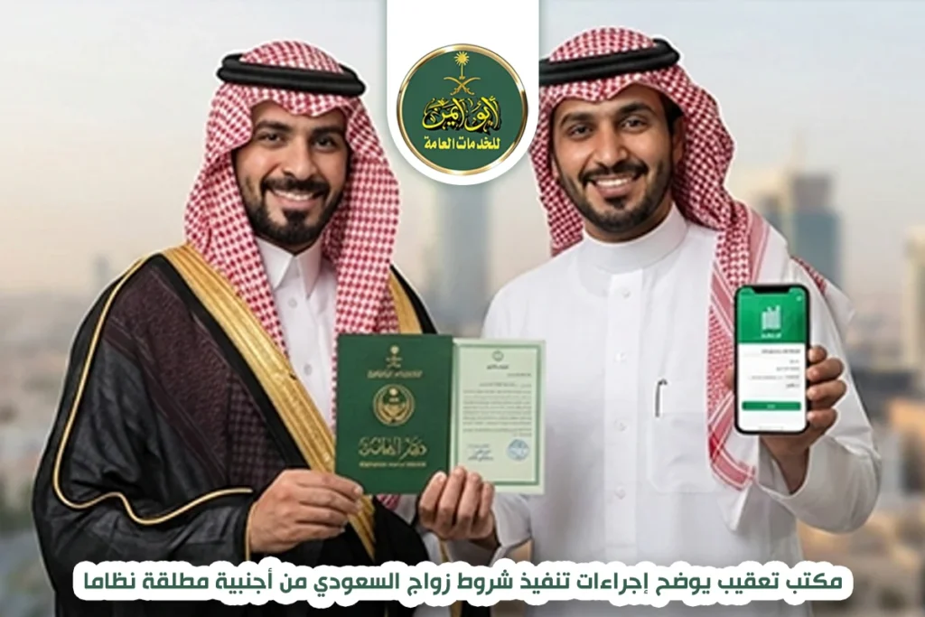 مكتب تعقيب يوضح إجراءات تنفيذ شروط زواج السعودي من أجنبية مطلقة نظاما