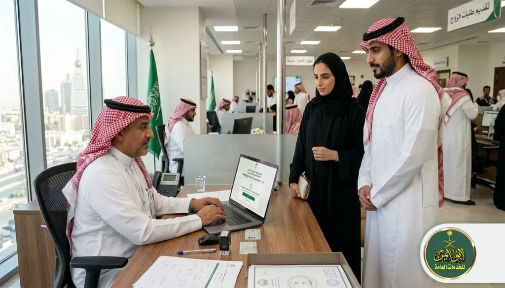 تقديم على زواج في السعودية