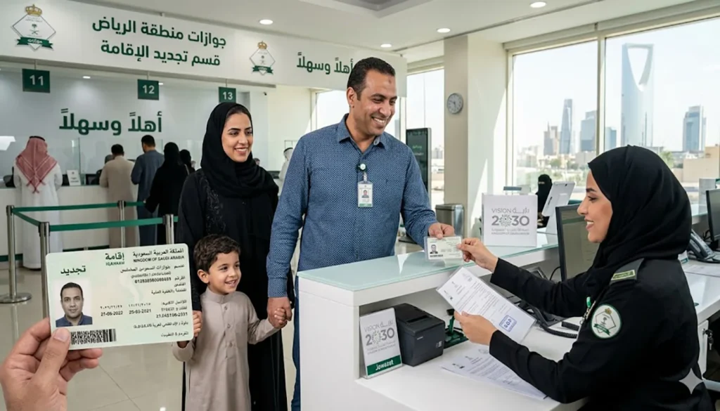 تجديد إقامة
