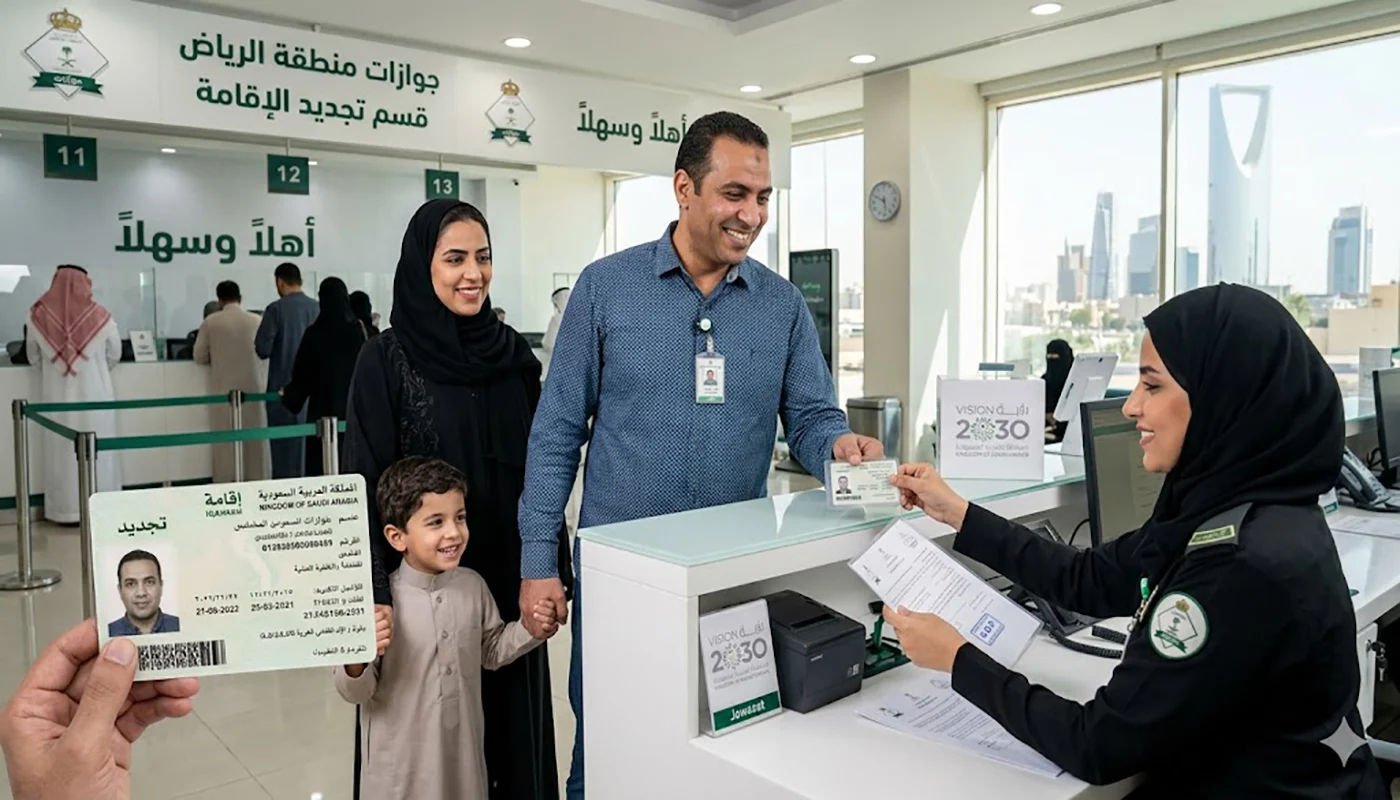 تجديد إقامة